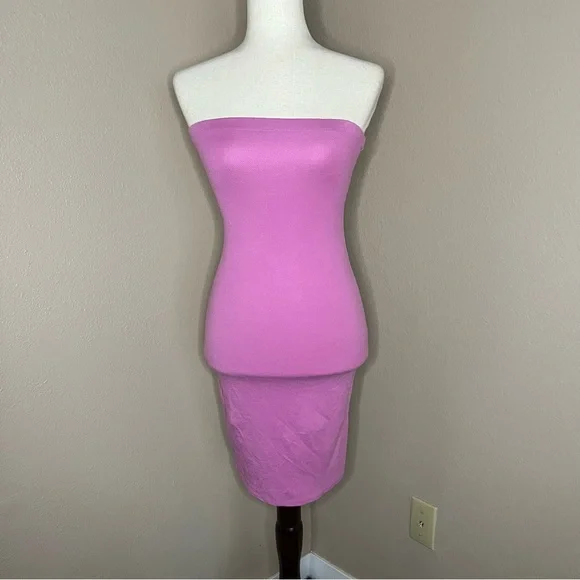 Heart & Hips | Dresses | Heart Hips Tube Dress Fitted Pink Small | Poshmark